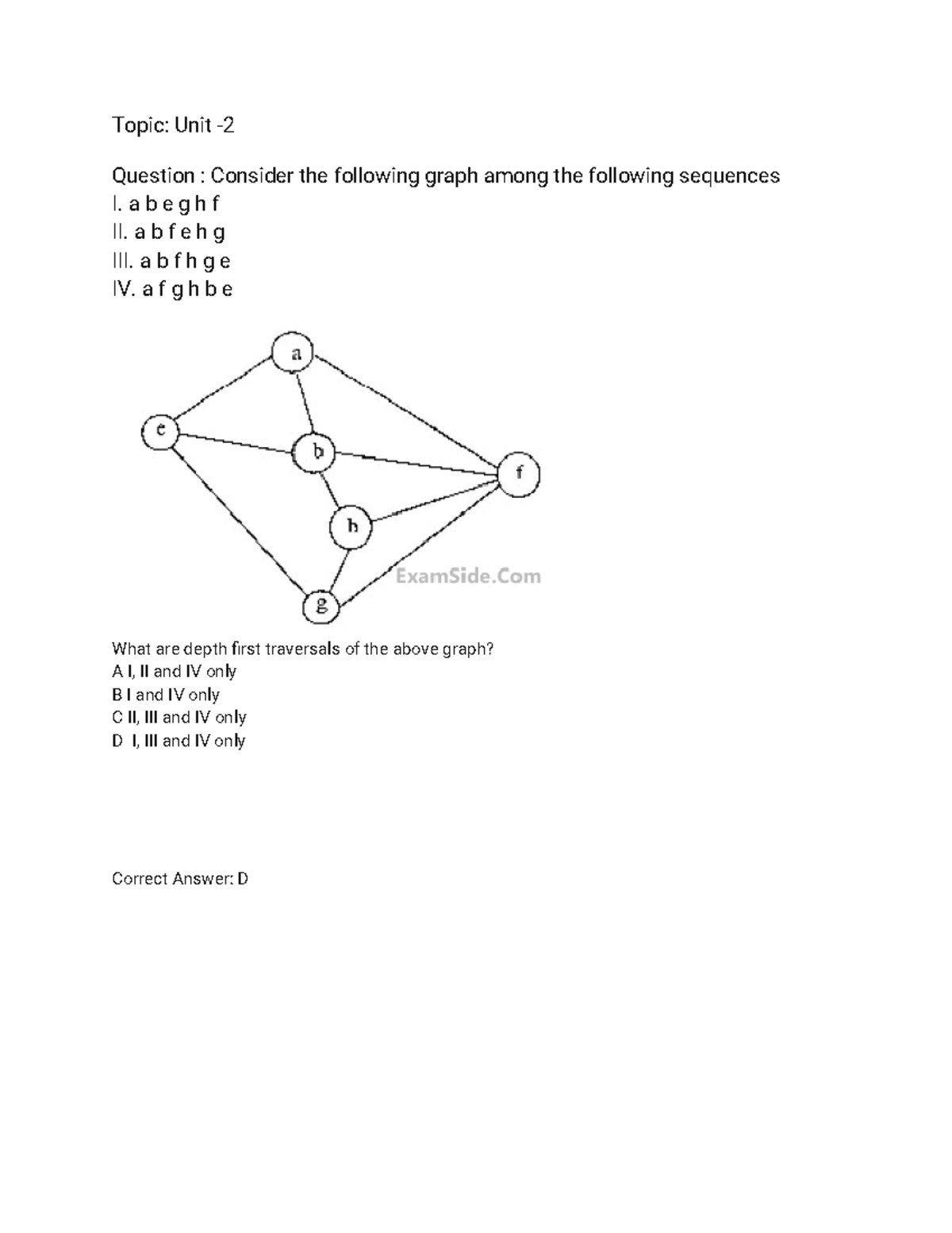 GATE questions paper related to Artificial Intelligence and Data ...