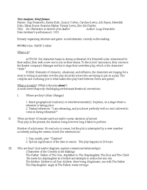 Text analysis example - Repeated use of term can be understood as ...