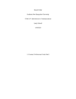 COM 126 Final Project Part One Milestone Two Analysis Worksheet ...