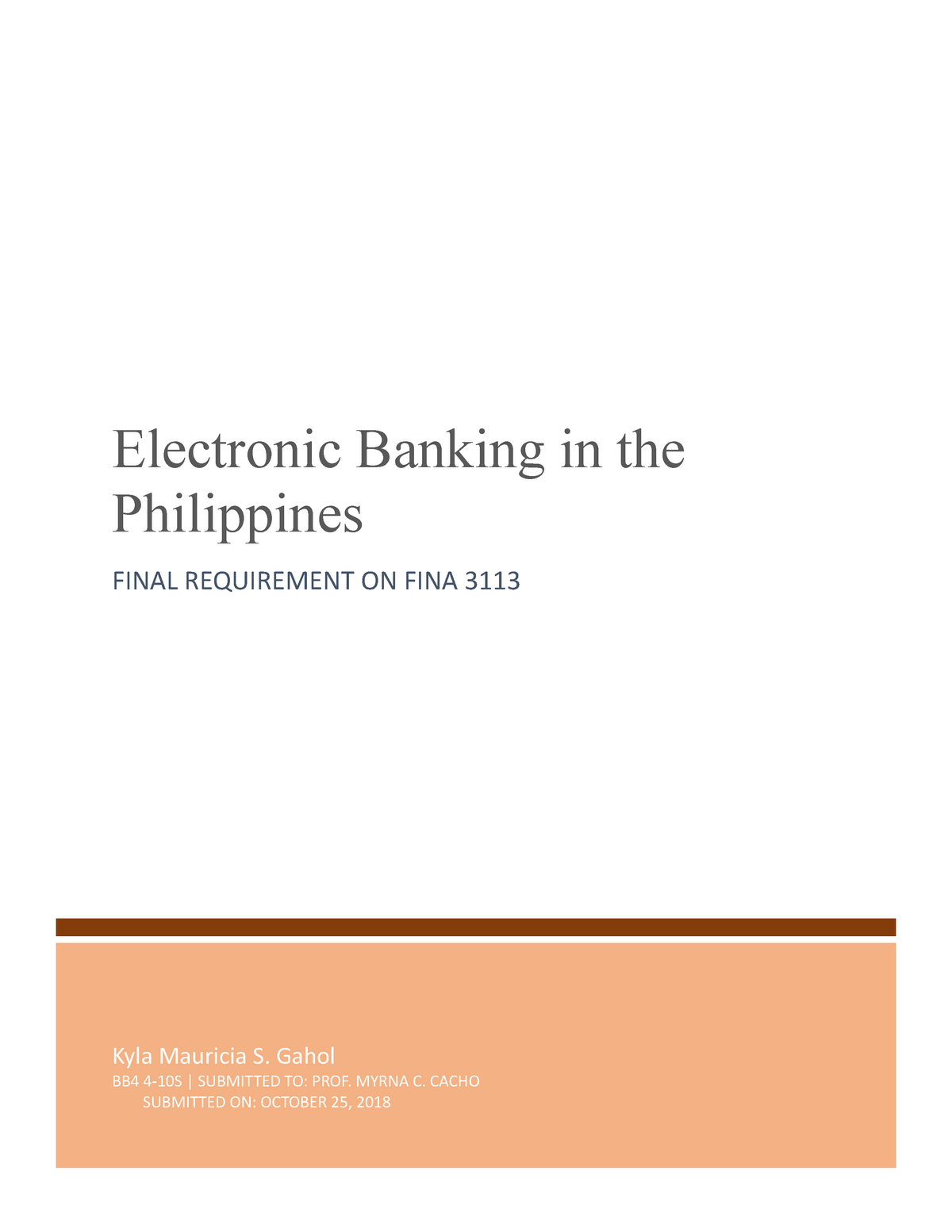 thesis about online banking in the philippines