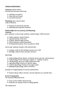 Chapter 4 - Tissues collections of specialized cells and cell products ...