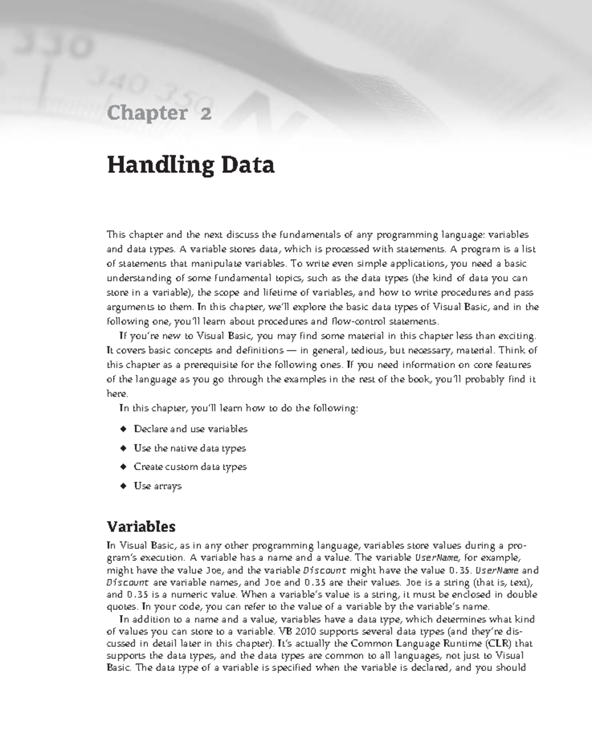 Chapter 3 Handling Data - Chapter 2 Handling Data This chapter and the ...