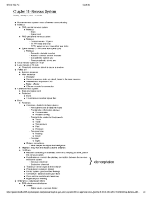 Chapter 5 - Professor Rhodes - 5/7/23, 9:01 PM OneNote - Studocu