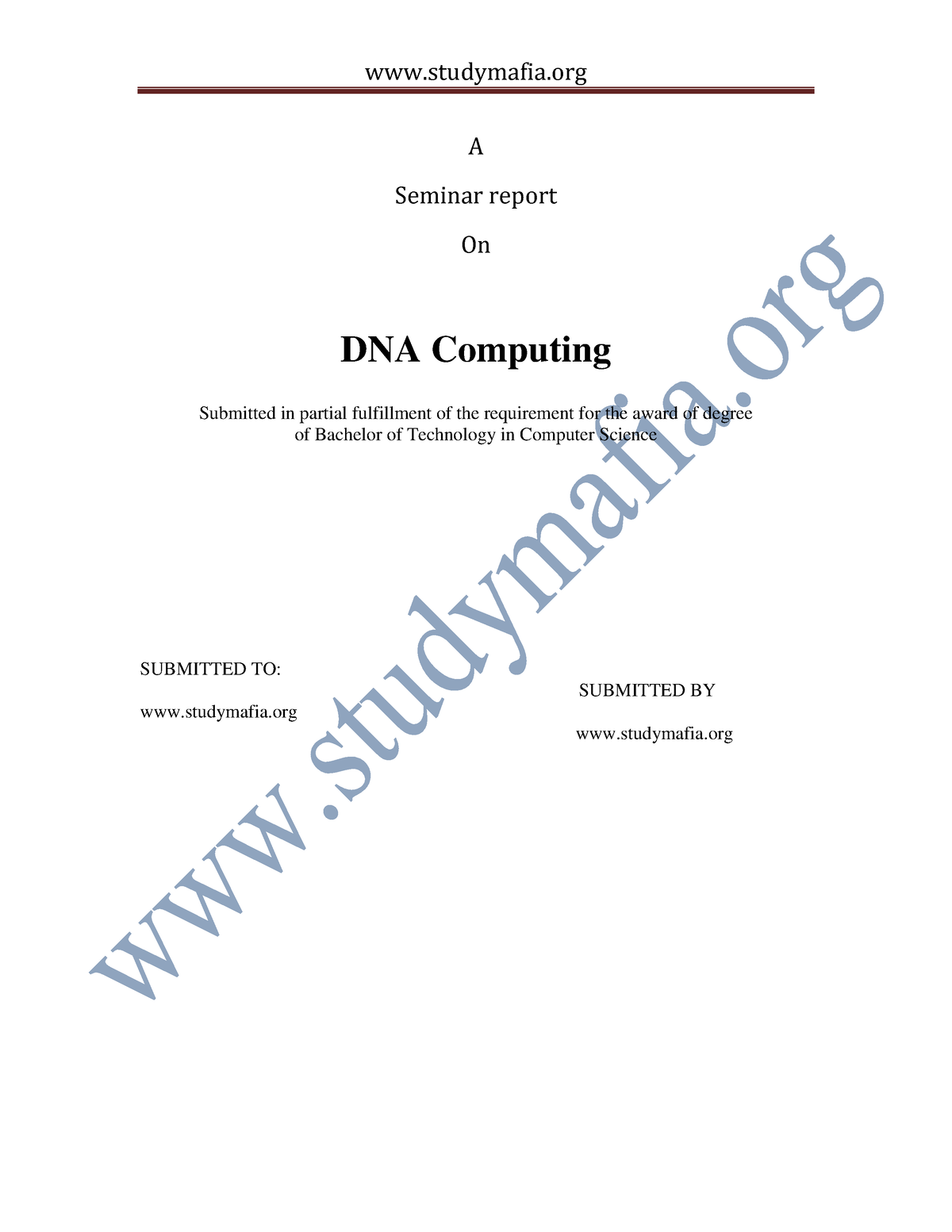 latest research paper on dna computing