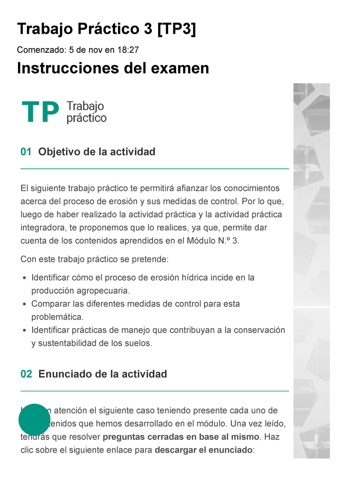 TP 3 92% - Período Octubre - Noviembre 2021 - Trabajo Práctico 3 [TP3 ...