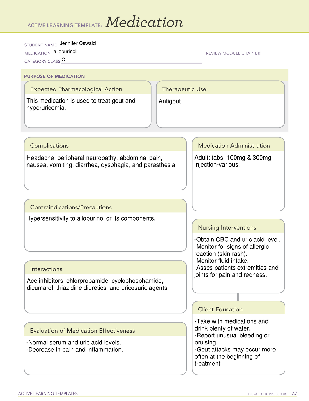 allopurinol-ati-med-template-active-learning-templates-therapeutic