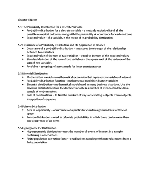 Chapter 6 Notes - Chapter 6 Notes 6 Continuous Probability ...