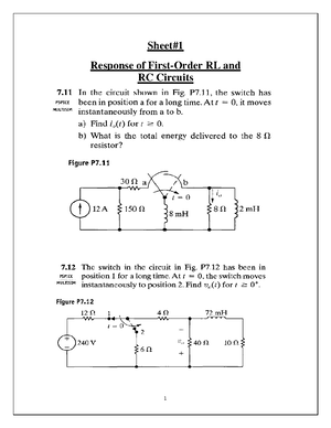 Electric Circuit Q2 solution - Studocu