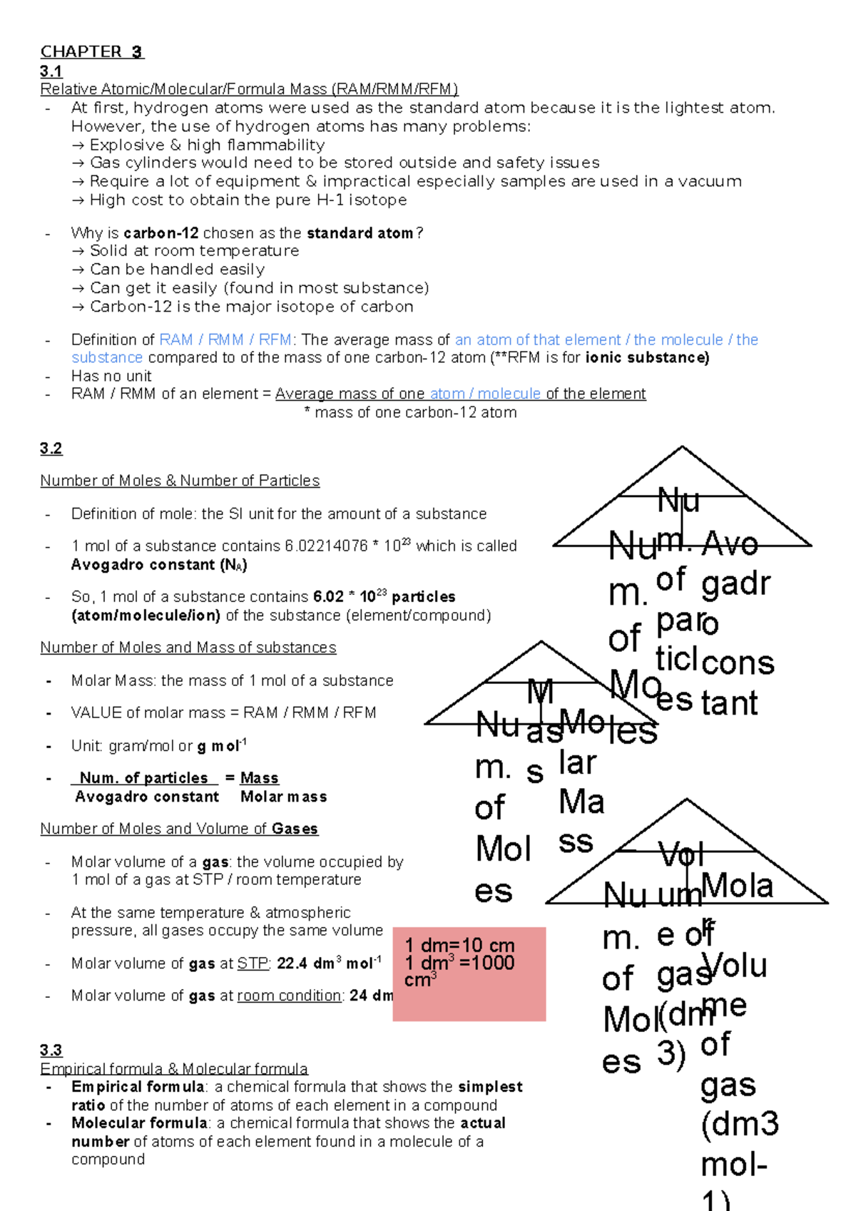 Chem-Chap3 - Summary of Chapter 3 from Form 4 Chemistry - CHAPTER 3 3 ...