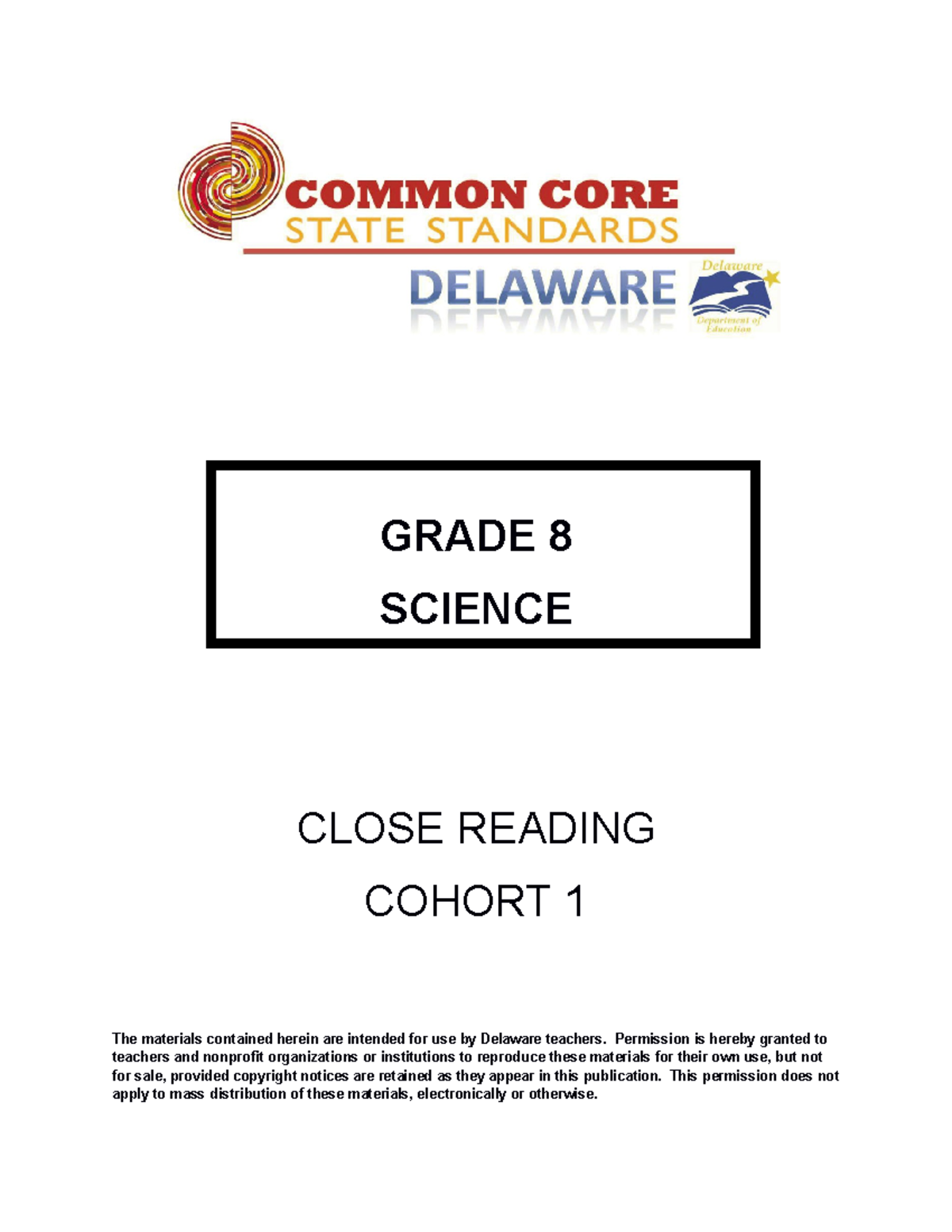 Energy Lesson 3 close reading last version - GRADE 8 SCIENCE CLOSE ...