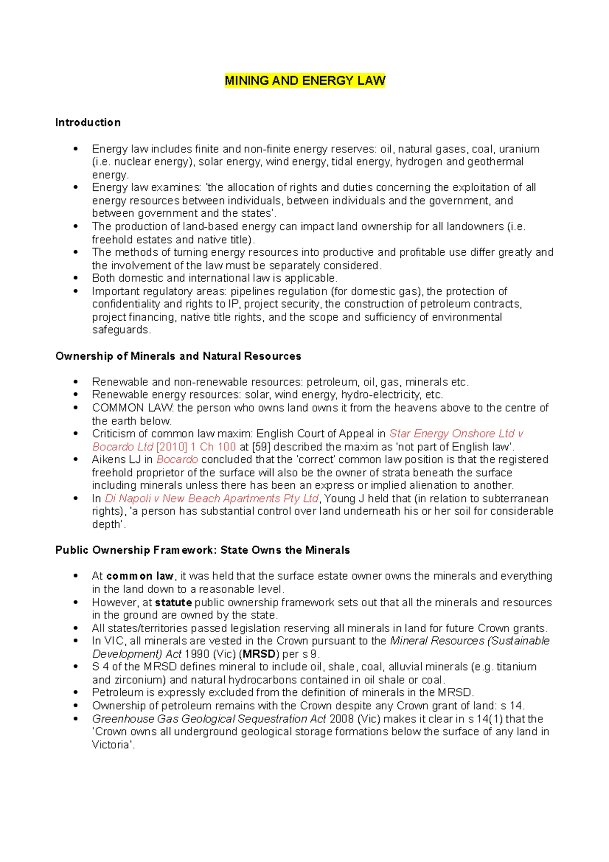 week-1-notes-mining-and-energy-law-introduction-energy-law-includes