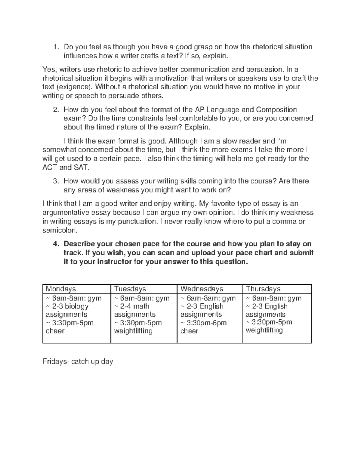 01 01 AP English Language And Composition Overview Do You Feel As