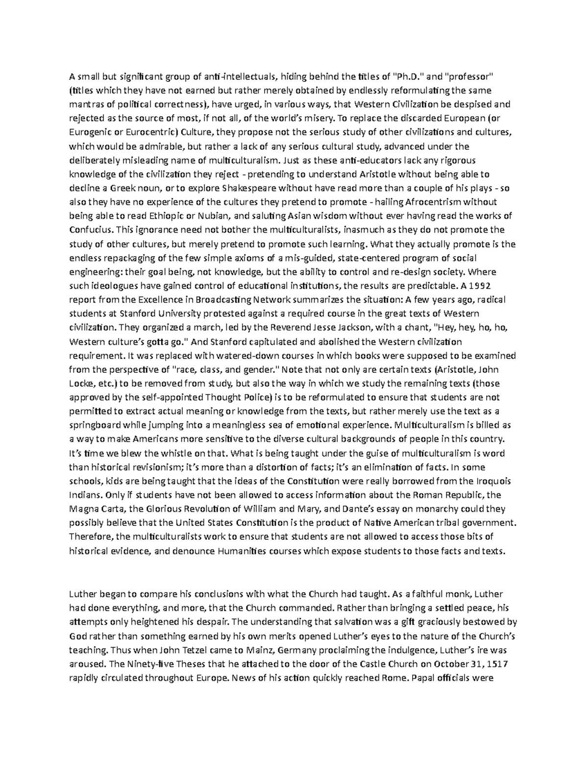 A11 - Humanities notes - A small but significant group of anti ...