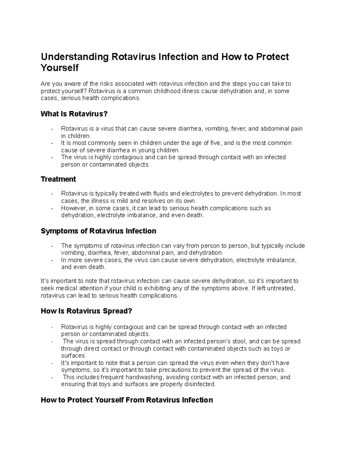 Understanding Rotavirus Infection And How To Protect Yourself What Is   Thumb 1200 1553 