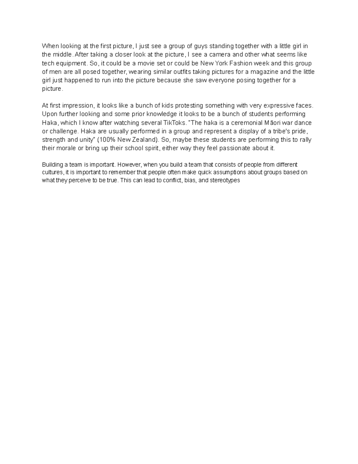 Discussion Board homework for leadership When looking at the first