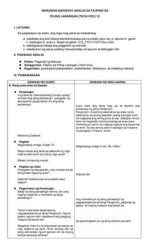 Philippine Money Lesson Plan - Phase 10 Pkg. 6 Blk1 Lot 2-5, Bagong