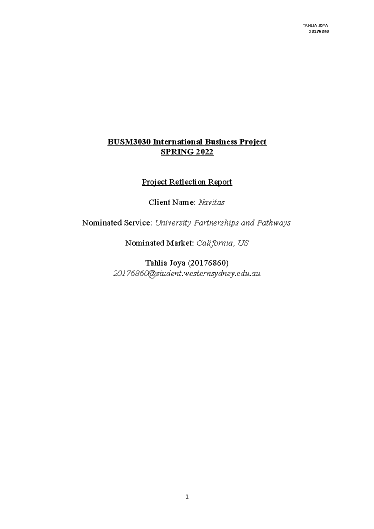 Report-Reflection - Practice material for Contemporary management ...