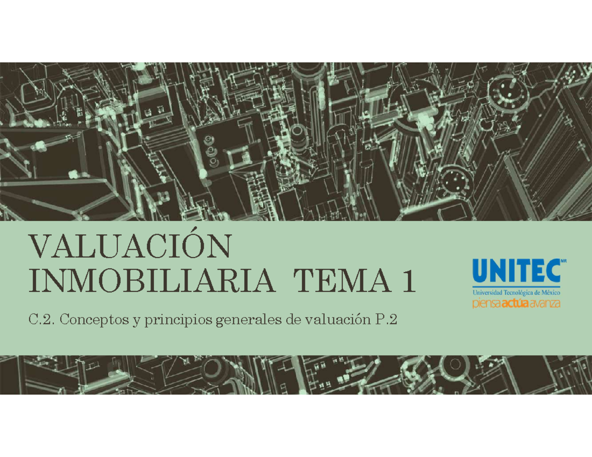 C.2. V.I. Conceptos Y Principios 2 - C. Conceptos y principios