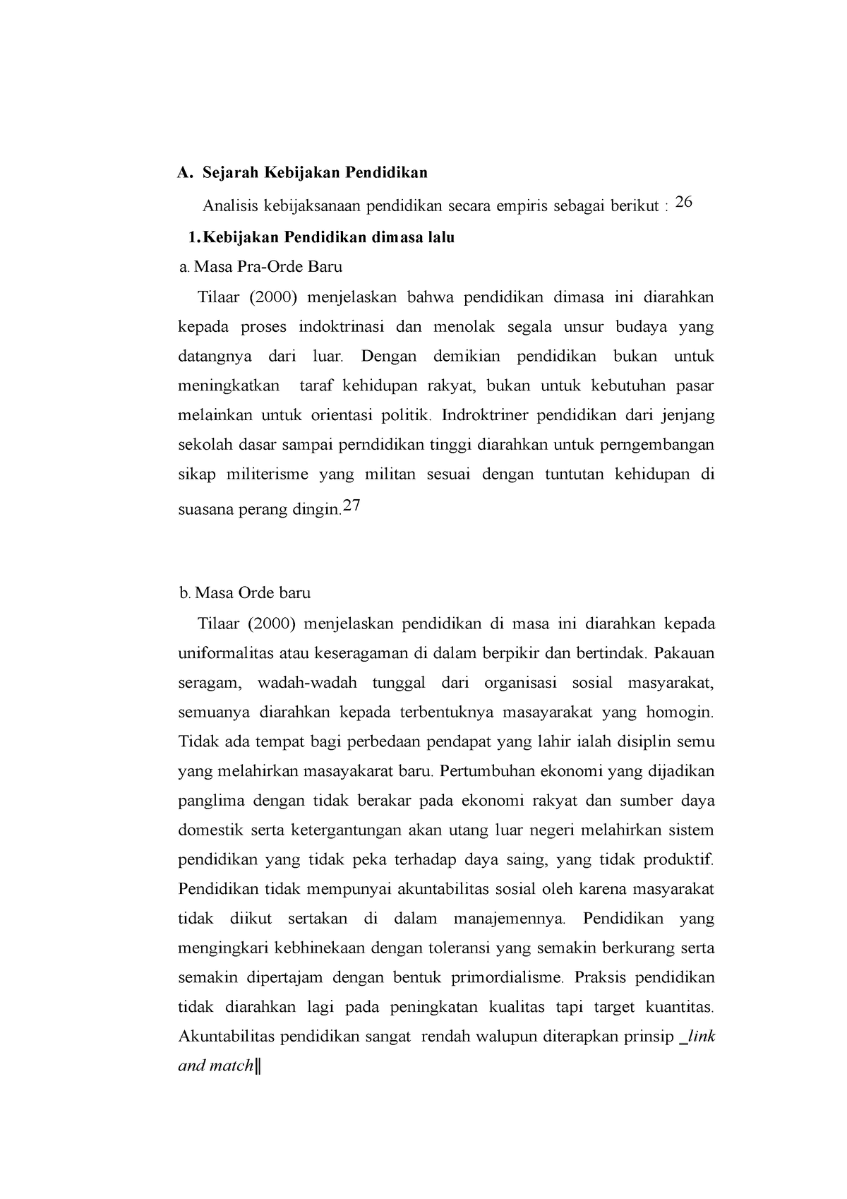 Sejarah Kebijakan Pendidikan - A. Sejarah Kebijakan Pendidikan Analisis ...