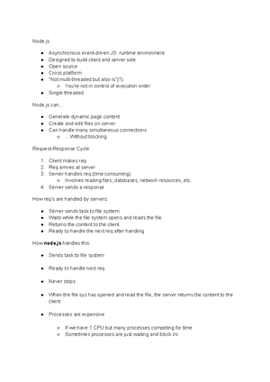 Assignment 2 Specification FOR COMP2406 - Comp 2406 - Carleton - Studocu