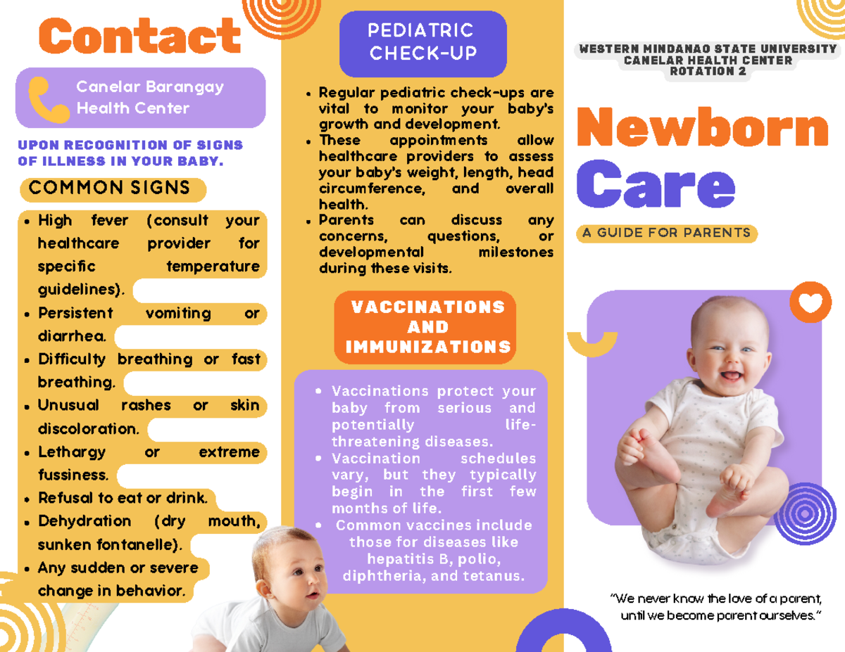 Newborn-CARE - NBC - High fever (consult your healthcare provider for ...