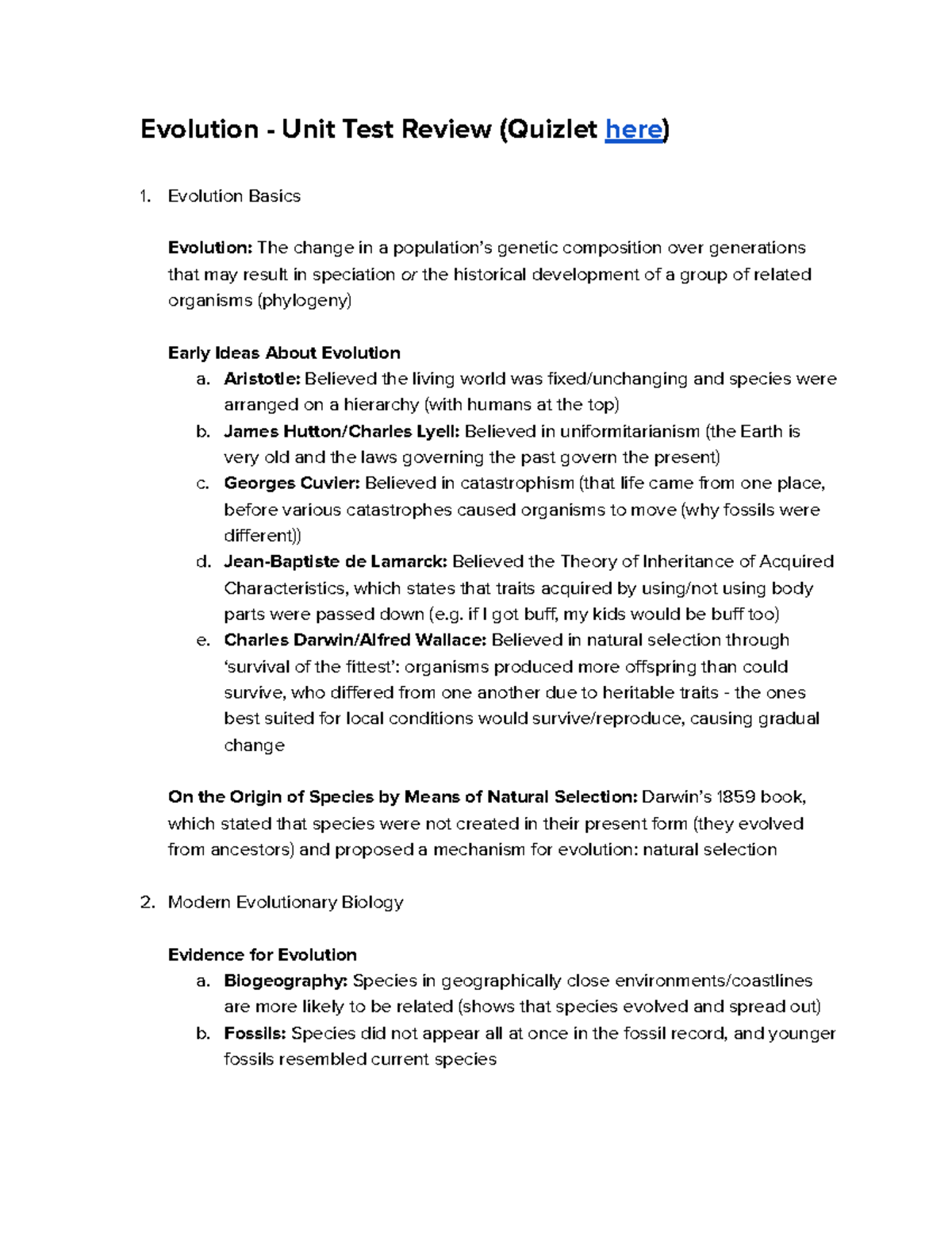 sbi3u-ap-biology-evolution-summary-test-review-evolution-unit