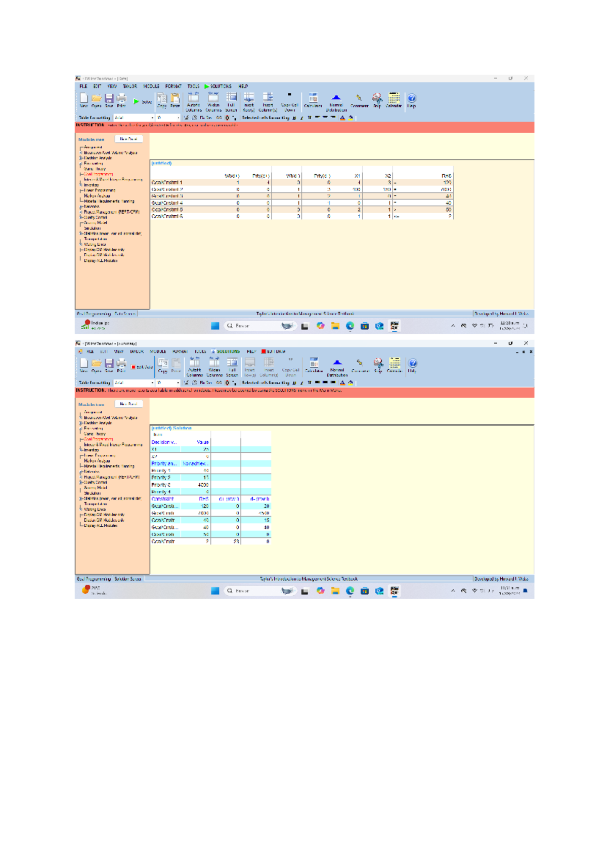 QM - Apuntes - QM for Windows FILE EDIT VIEW TAYLOR MODULE FORMAT TOOLS ...