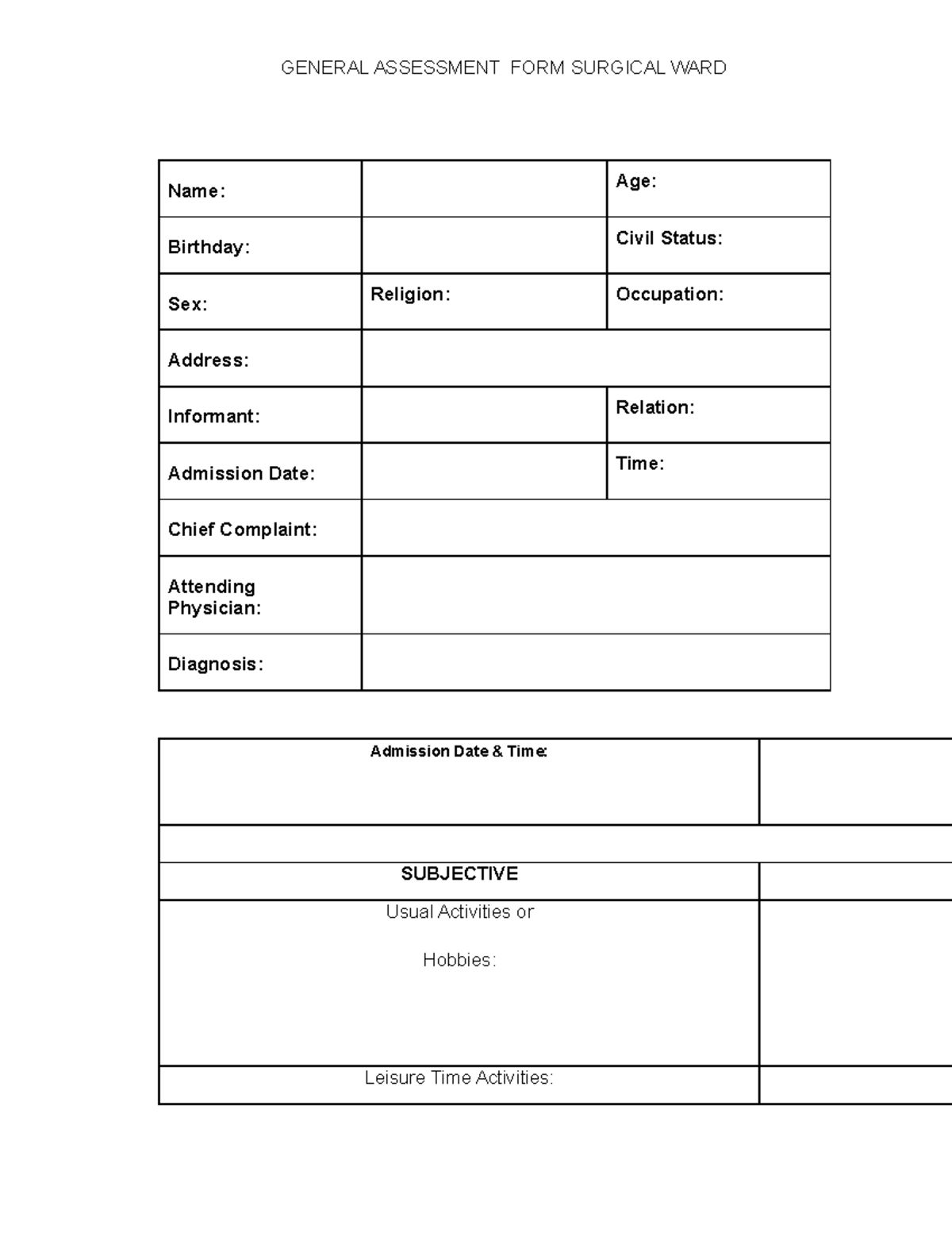 general-assessment-surgery-final-general-assessment-form-surgical