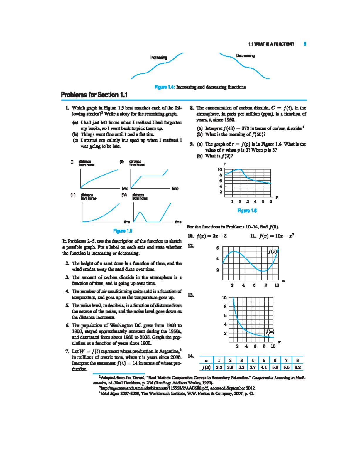 Problems Chapter 1.3 - Calculus-1 - Studocu