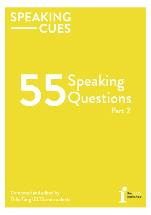 Tong hop bai mau - Ielts Speaking Part 2 - Fanpage: facebook ...