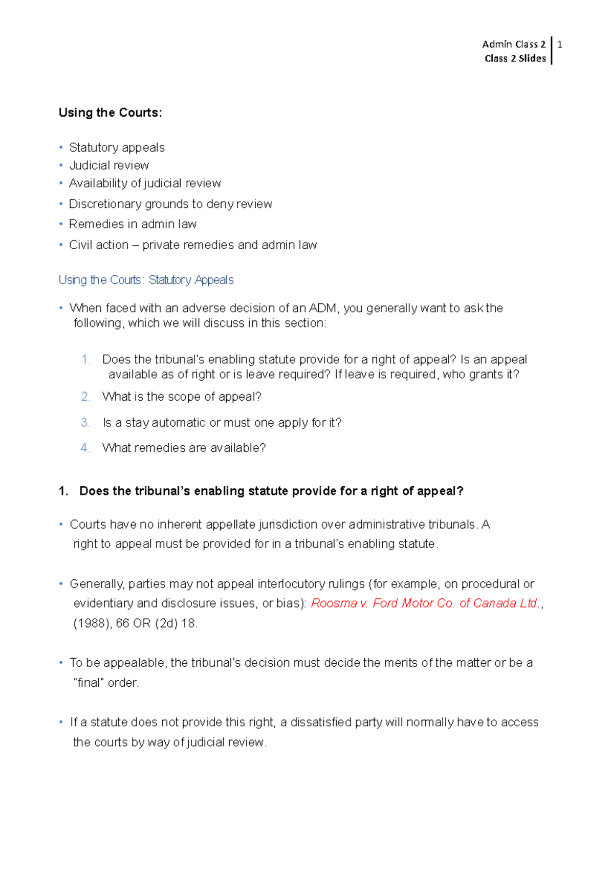 admin-law-module-2-using-the-courts-admin-class-2-class-2-slides-1