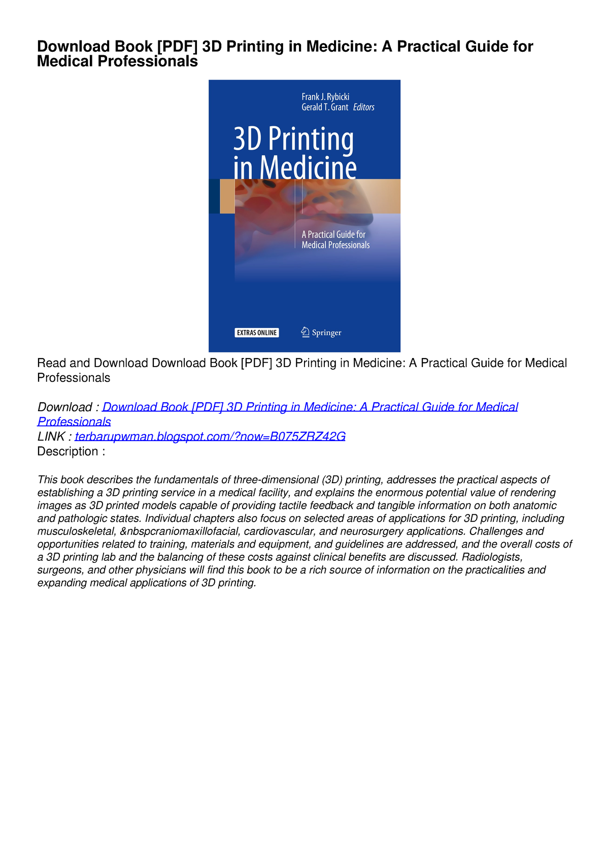 download-book-pdf-3d-printing-in-medicine-a-practical-guide-for