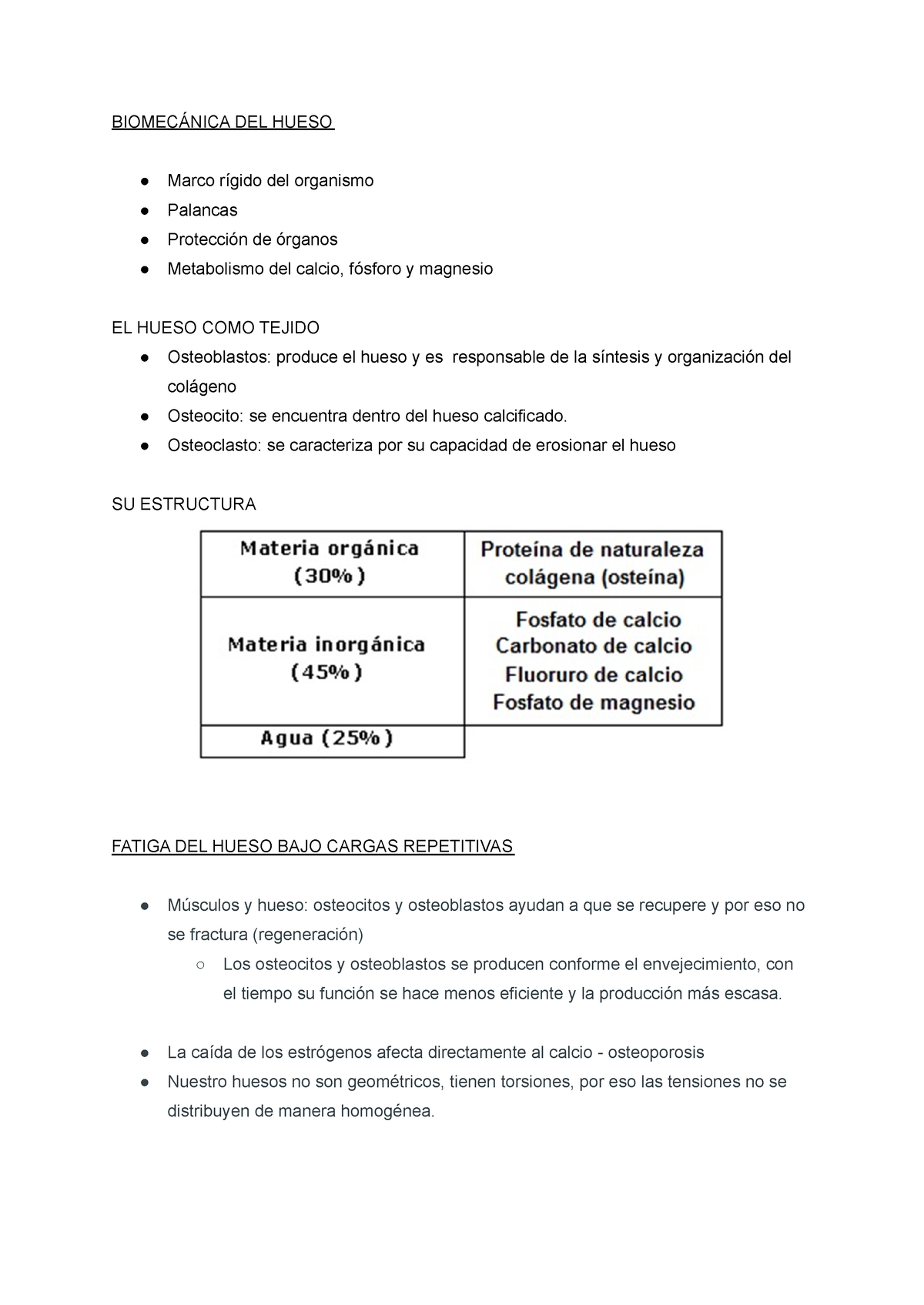 GUÍA BiomecáNICA 1 - Guía Biomecánica - BIOMECÁNICA DEL HUESO Marco ...