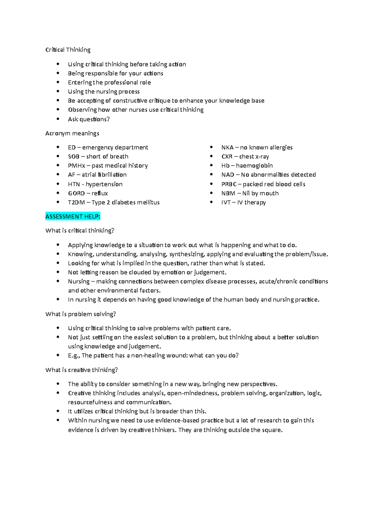 Session 1 14-07-2022 - These are some lecture notes. - Critical ...