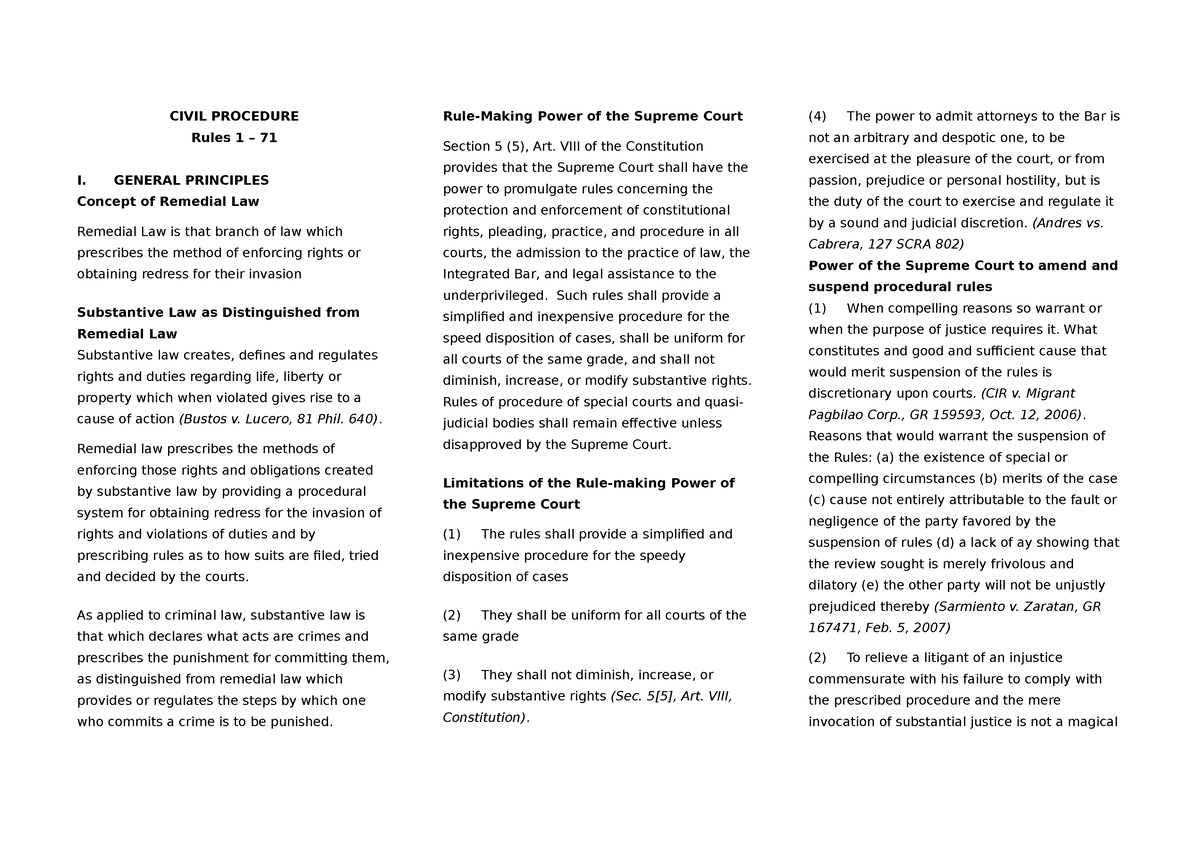 Civil Procedure Rules 2010