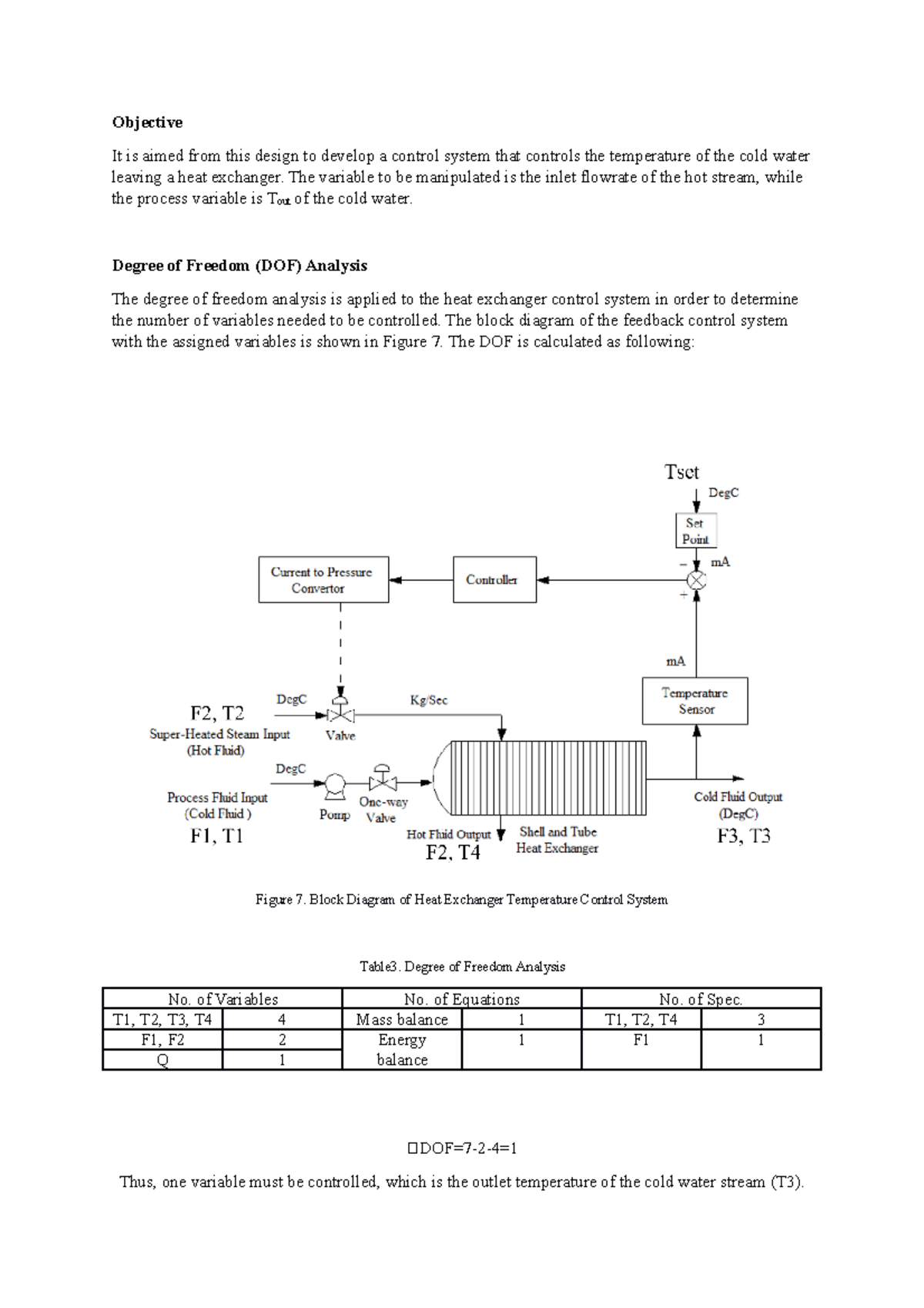Experimental Design - Objective It is aimed from this design to develop ...