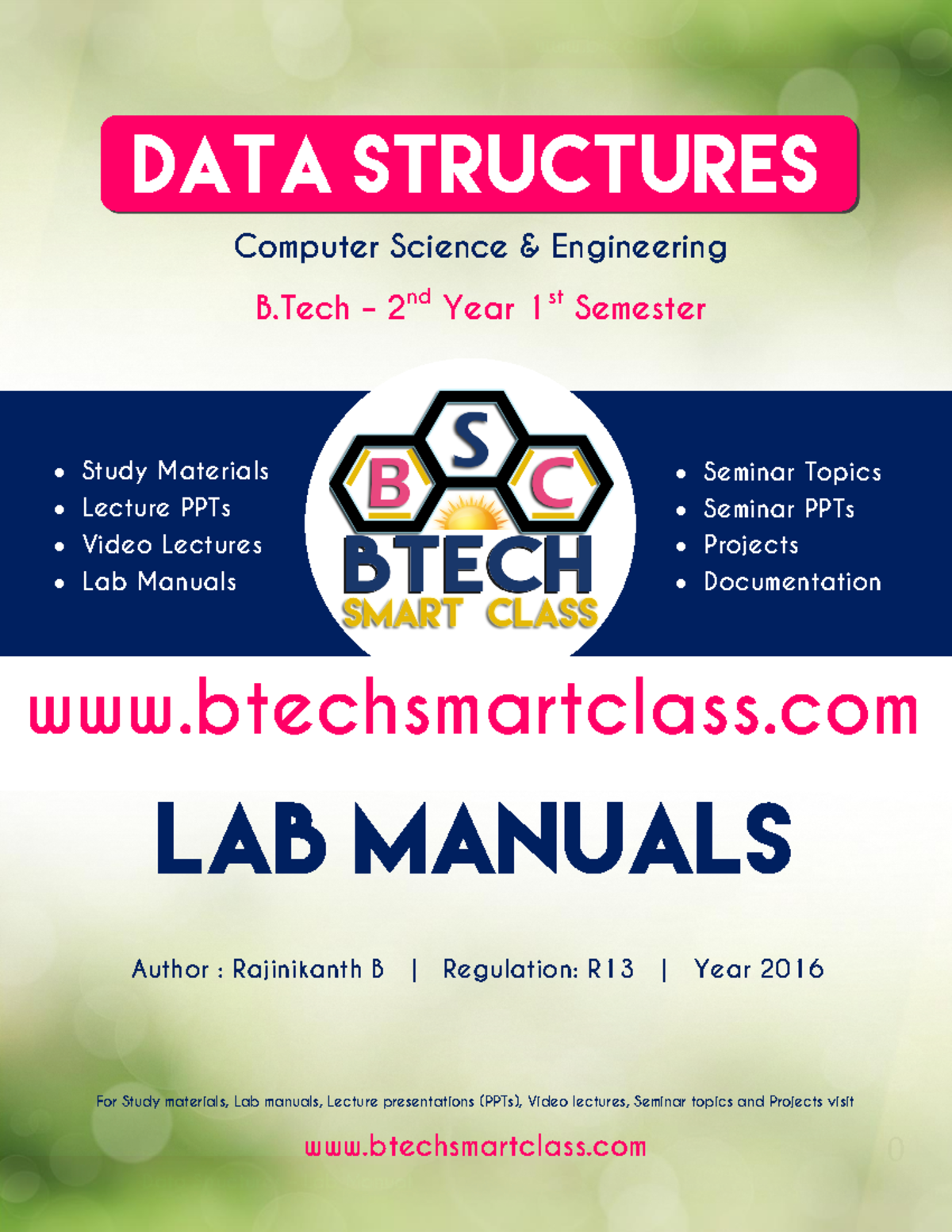 Data Structures Lab Manual - 0 Computer Science & Engineering B – 2 ...