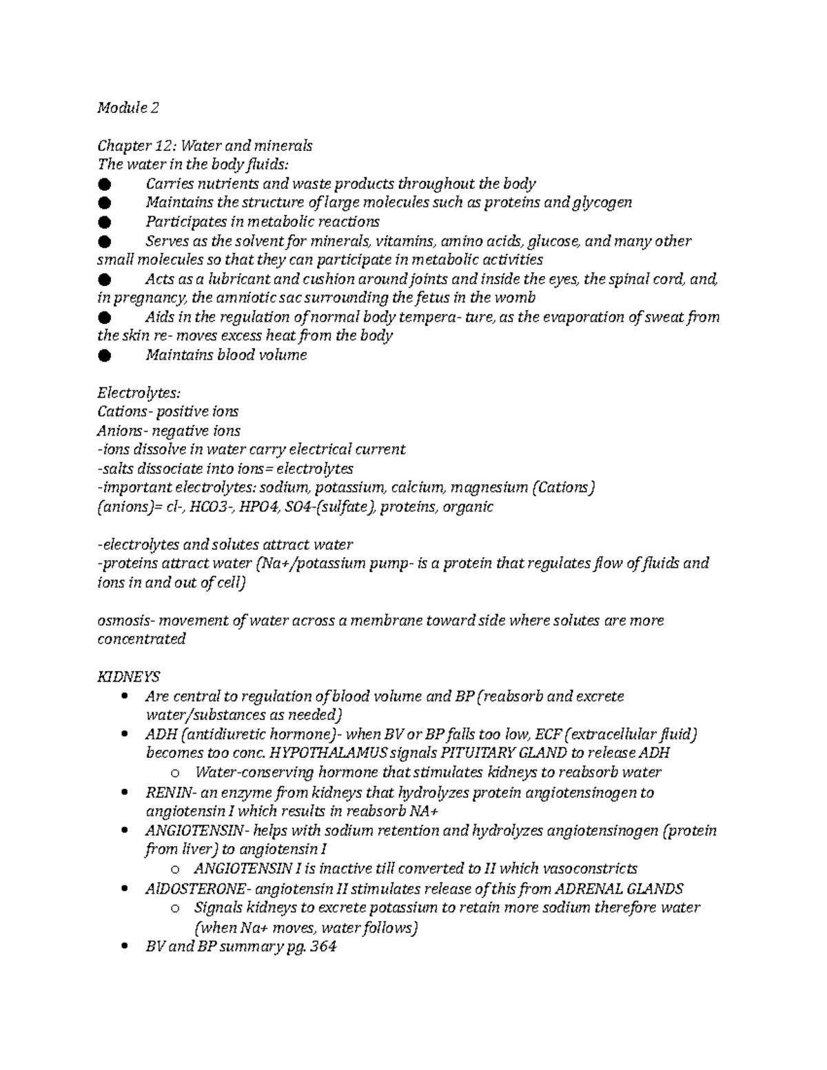 module-2-notes-water-minerals-module-2-chapter-12-water-and