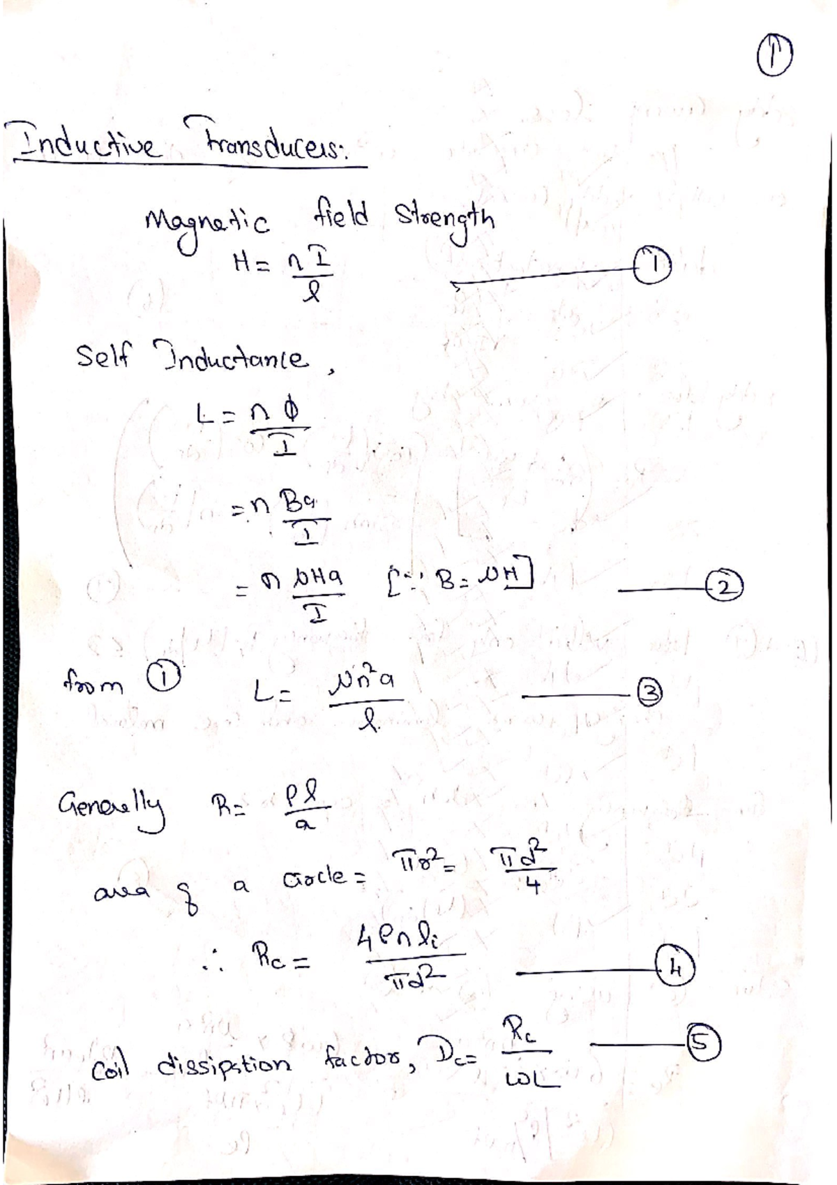 Unit 2 - Inductive Transducer - Sensors & Transducers - Studocu