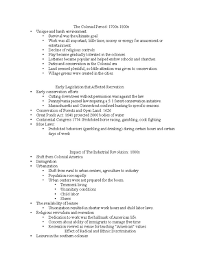 RSM 242 Leisure Service Delivery System - What is the Leisure Service ...