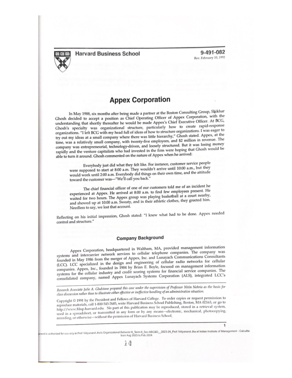 Harvard Business School Basic Electrical engineering Studocu