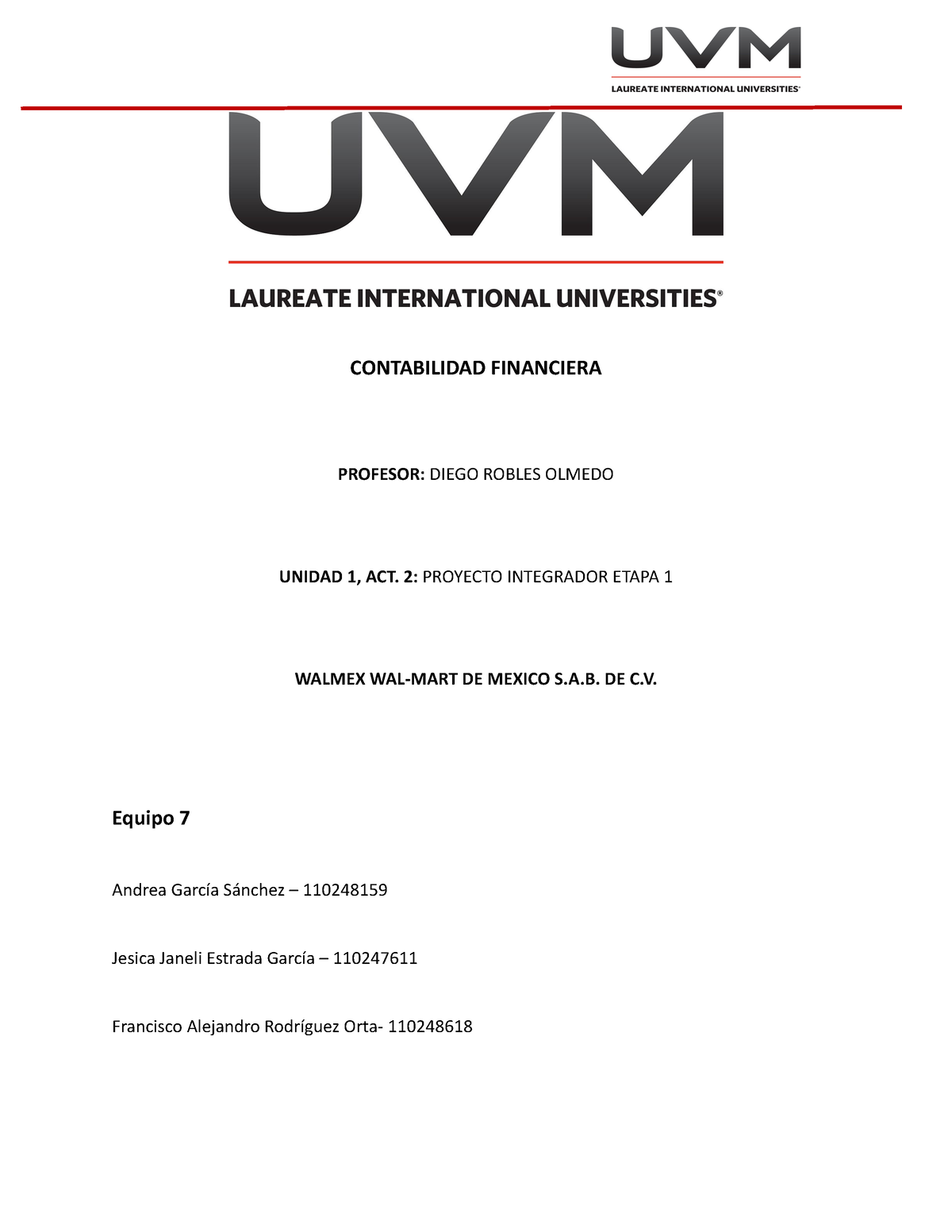 A2 E7 - Actividad 2: Proyecto Integrador Etapa 1 - CONTABILIDAD ...