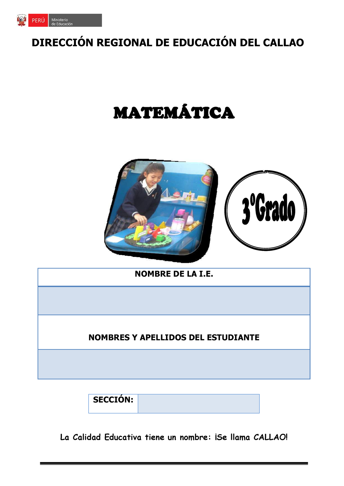 3° Prueba De Avance - Examen Diagnostico - DIRECCI”N REGIONAL DE ...