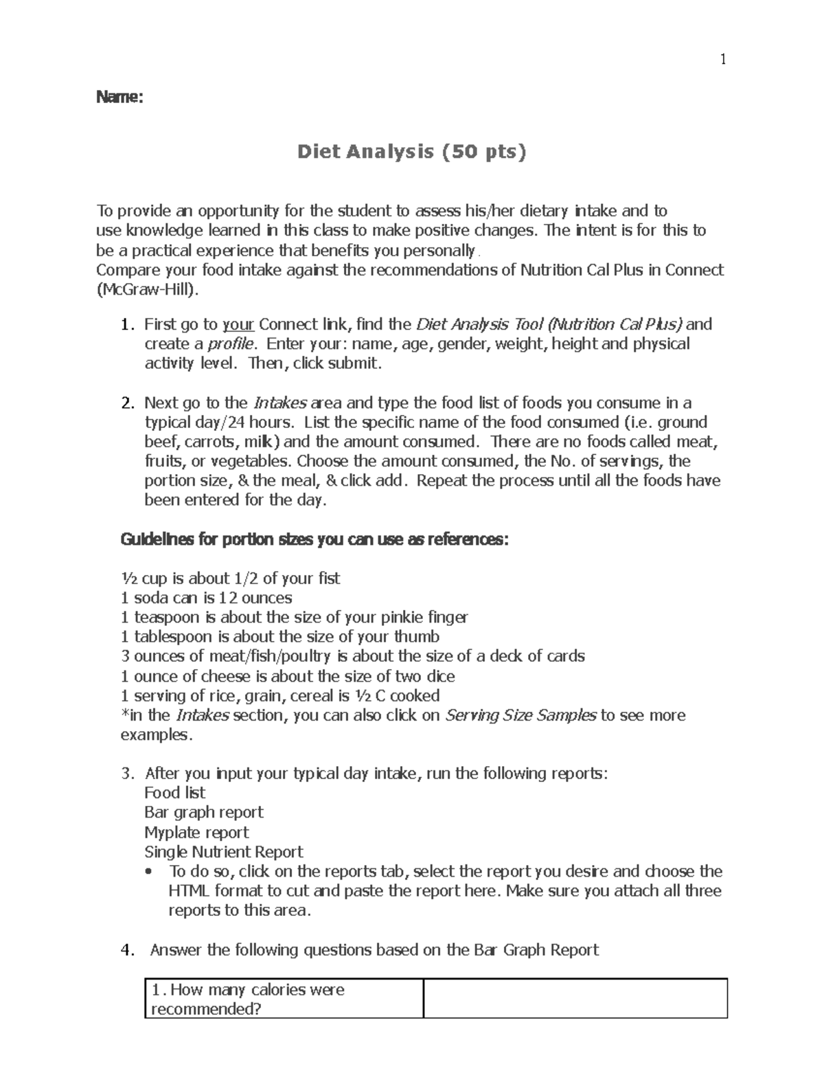 dietary-analysis-revised-fall2020-nur3069-mdc-studocu