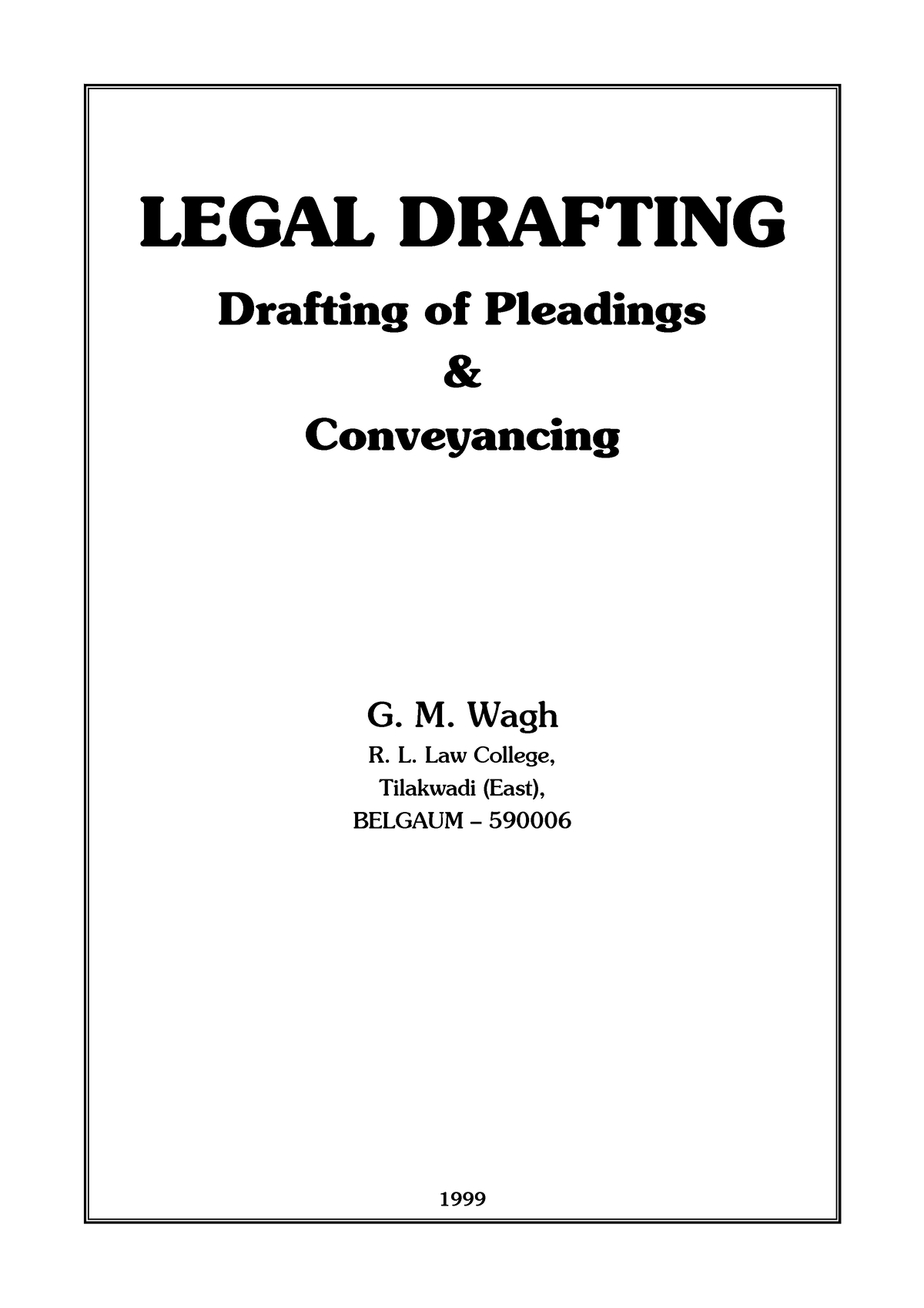 lawcutor-dpc-study-material-legal-drafting-drafting-of-pleadings