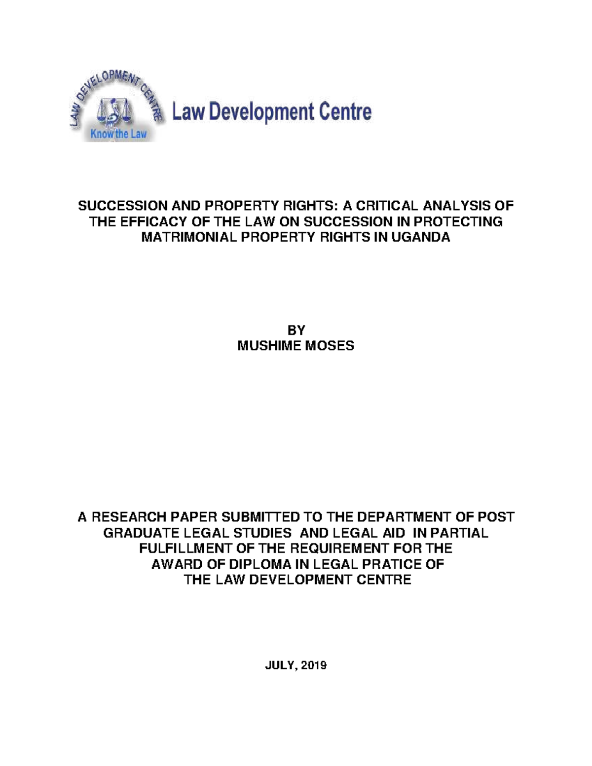 Succession and Marital Property Rights i - SUCCESSION AND PROPERTY ...