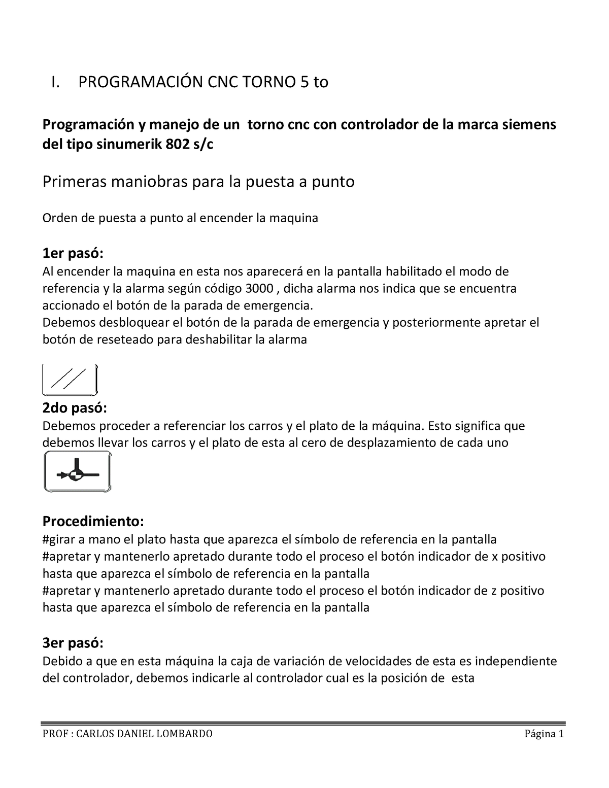 Manual De Torno Cnc 5to Ac3b1o - I. PROGRAMACIÓN CNC TORNO 5 To ...