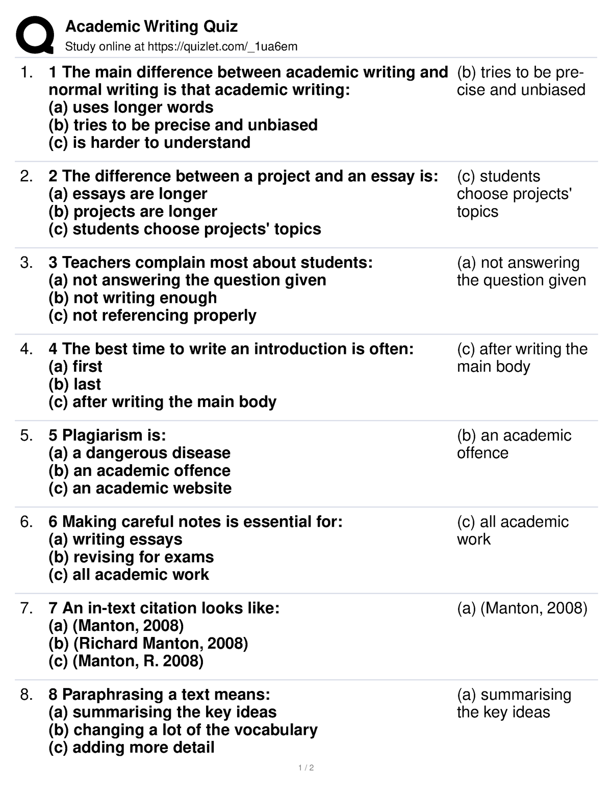 Academic Writing Quiz Practice Materials Academic Writing Quiz   Thumb 1200 1553 