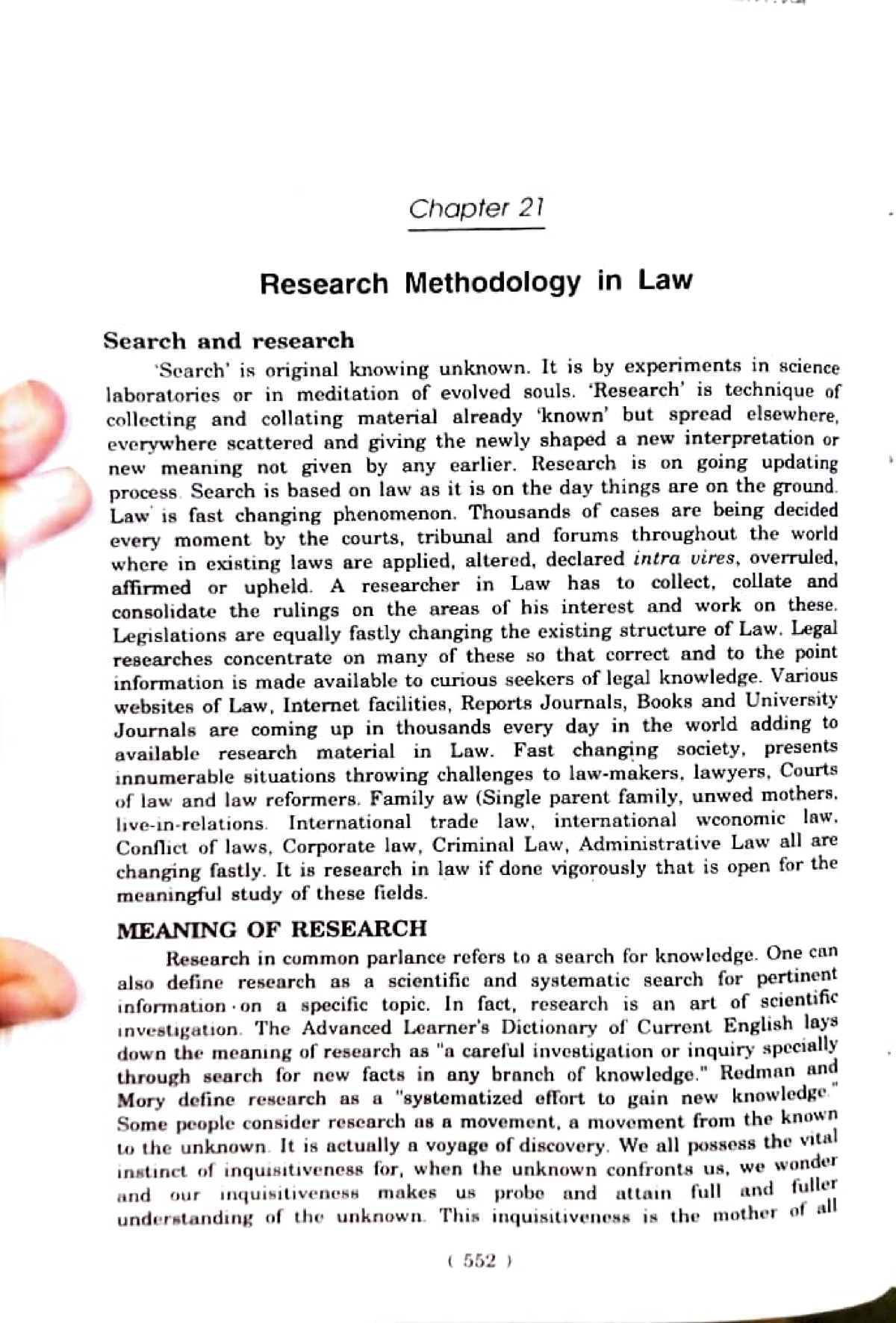 research methodology in law