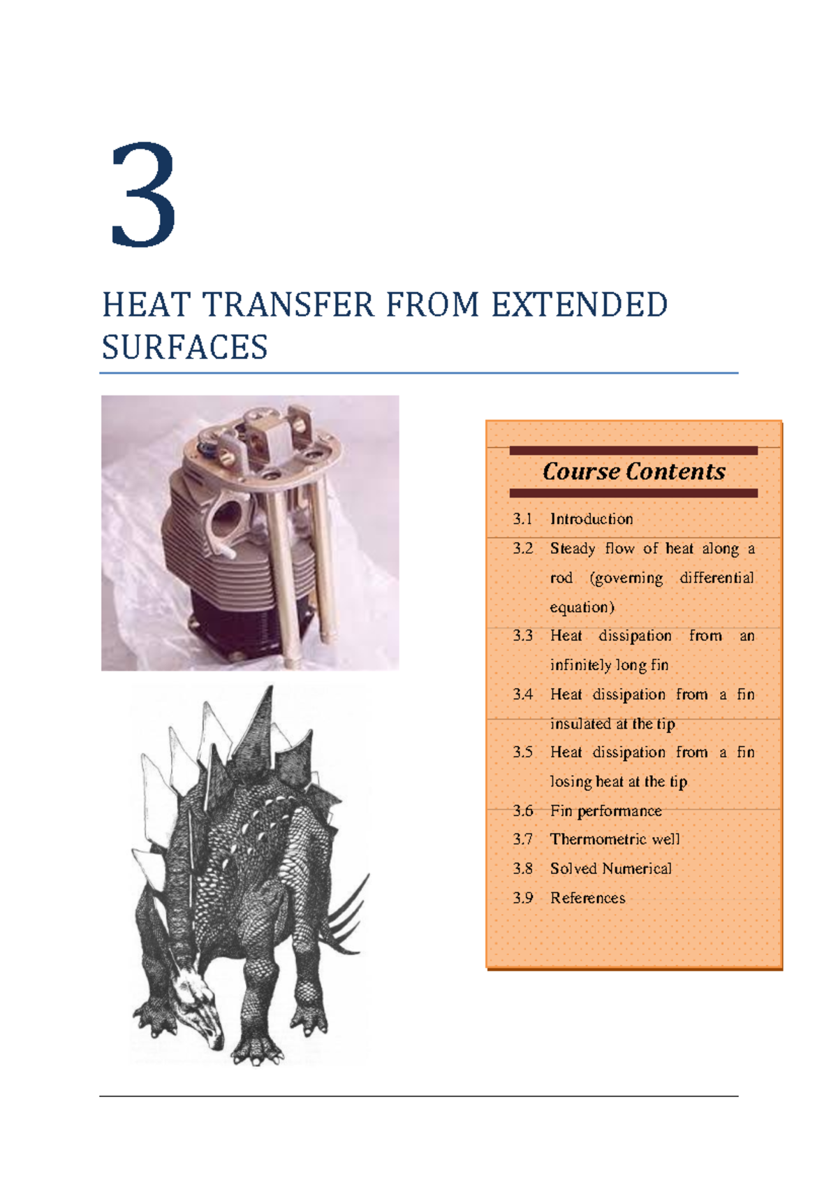 2151909 HT GTU Study Material Notes Unit3 3 HEAT TRANSFER FROM